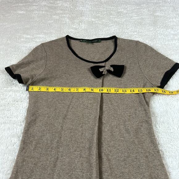 La Fee Maraboutee soft wool/chashmere blend a line sweater dress, size 3 - Picture 4 of 7